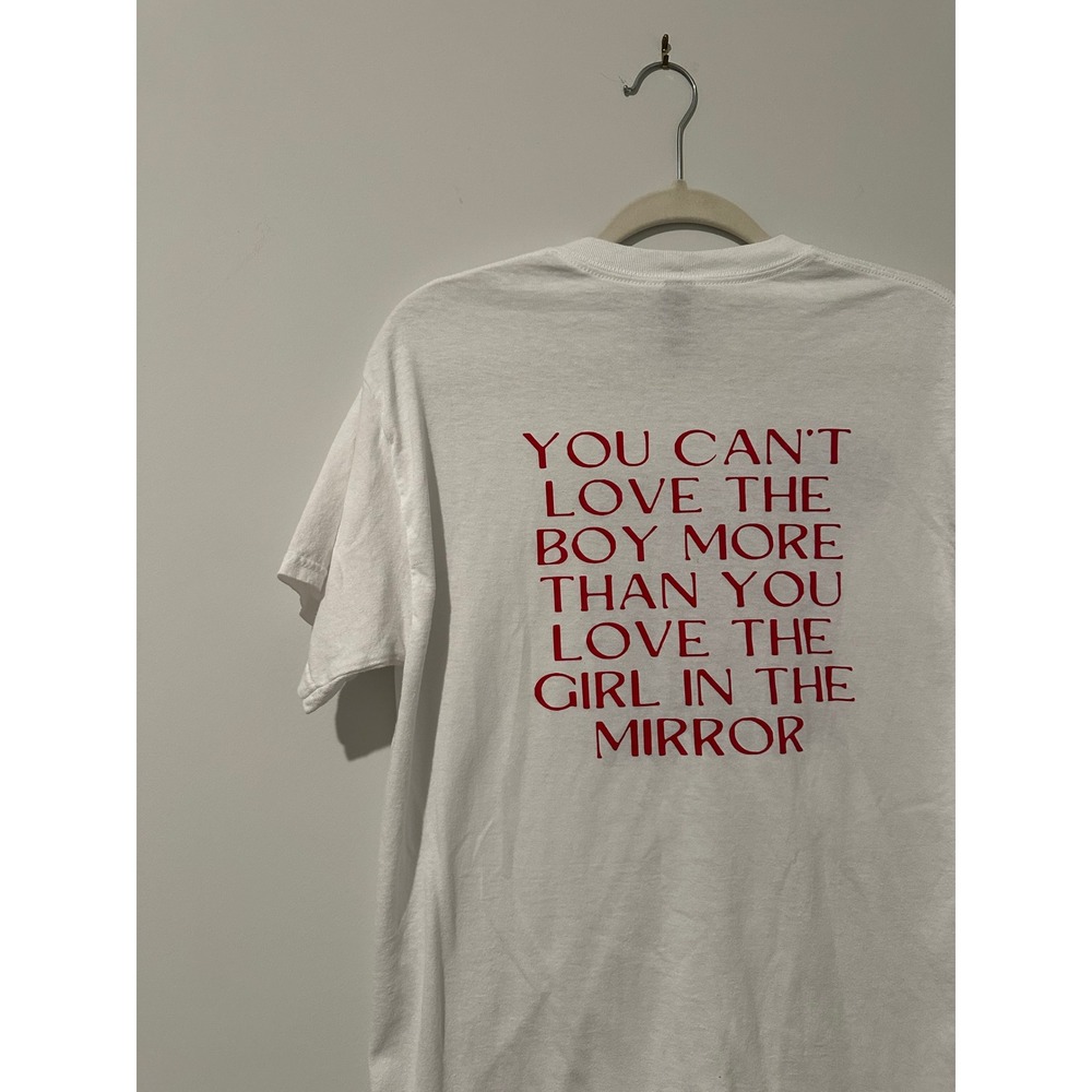 Megan Moroney Lucky Tour T-Shirt Girl In The Mirror Graphic Tee Medium